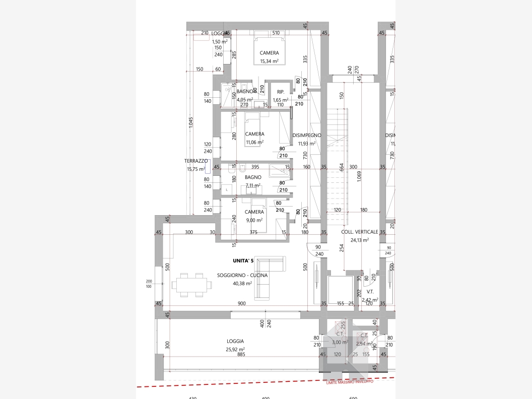 Palazzo Manzoni - Alloggio 5