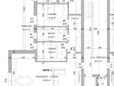 Palazzo Manzoni - Alloggio 5