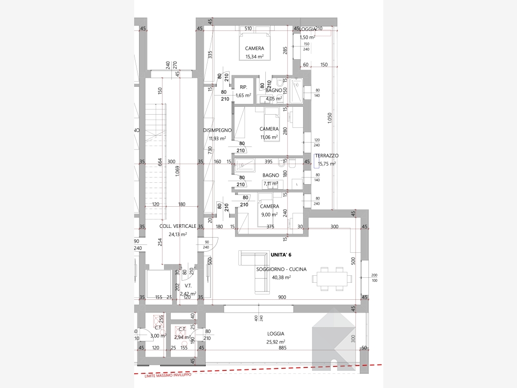 Palazzo Manzoni - Alloggio 6